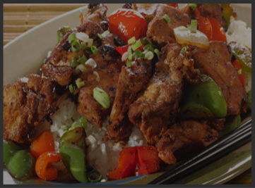 A regional curry served over rice